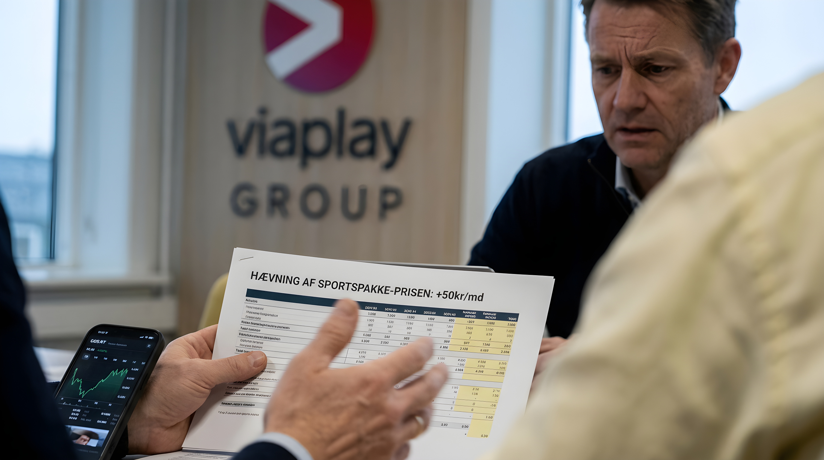 Viaplay hæver prisen på den store sportspakke