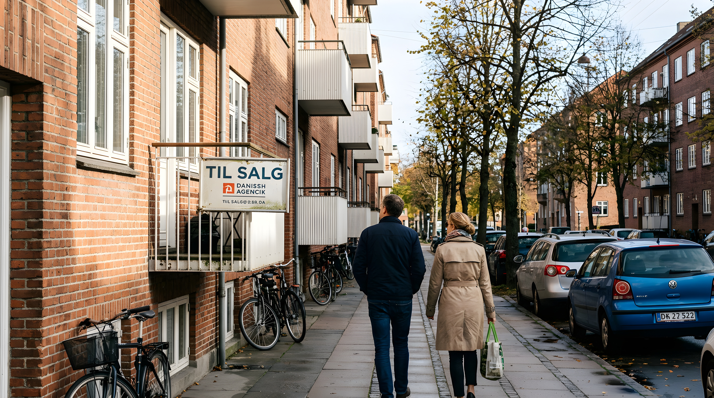 Priserne på lejligheder i København falder for første gang