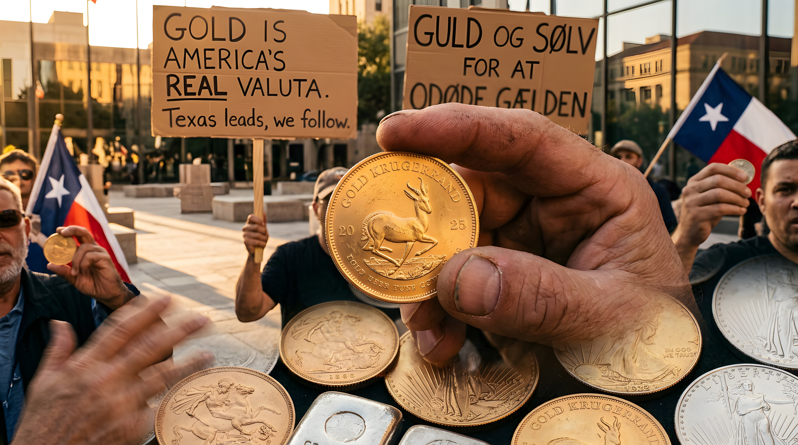USA's gigantiske gæld baner vejen for guld som valuta
