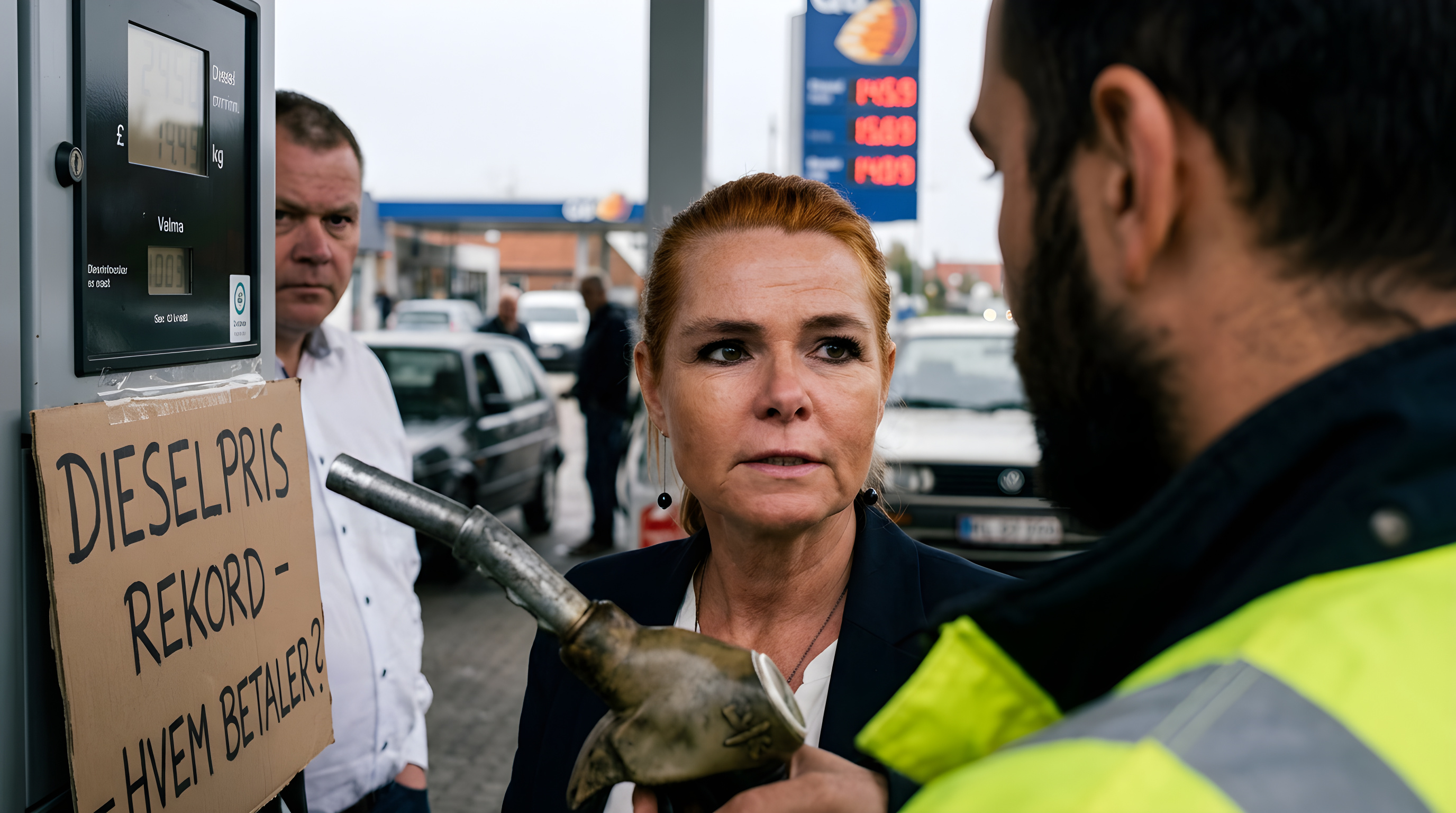 Dieselprisen sætter ny historisk rekord i dag