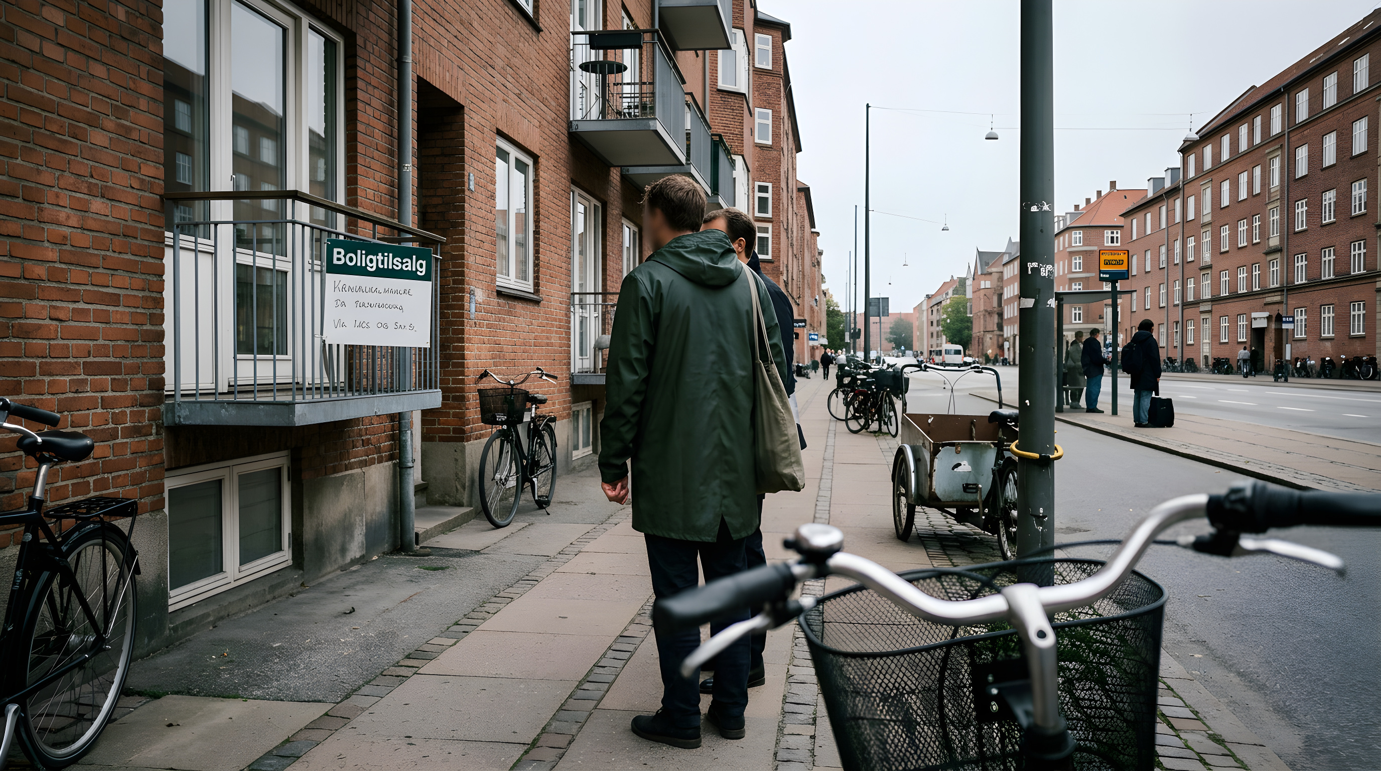 Lejlighedspriserne falder i København og stiger i Aarhus